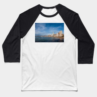 Benidorm Levante Beach Costa Blanca Spain Baseball T-Shirt